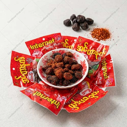 ইন্টারনেট বার্মিজ ঝাল বরই আচার – ১০ প্যাকেট