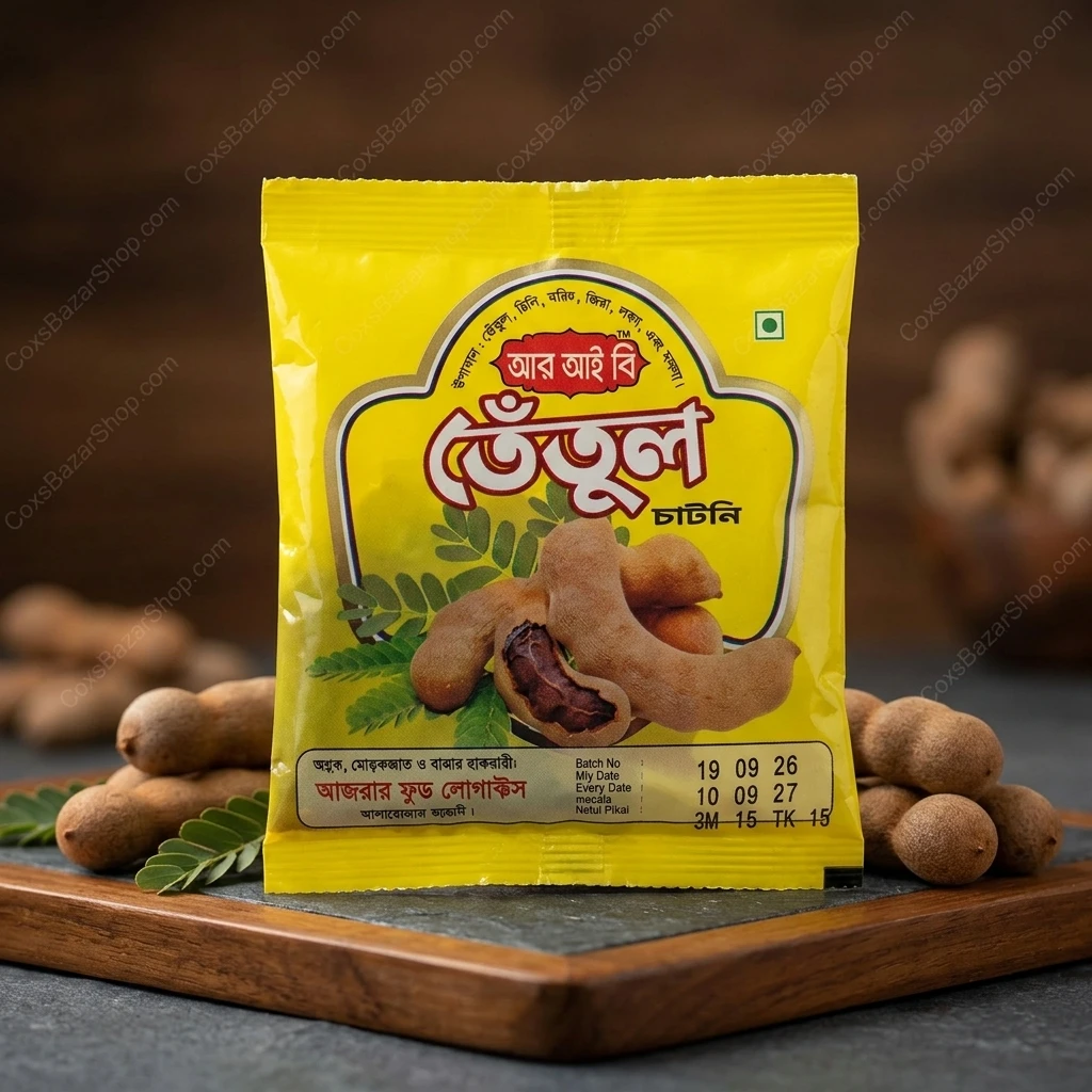 RIB-তেঁতুল চাটনী – ১৫ গ্রাম | ২০ প্যাকেট