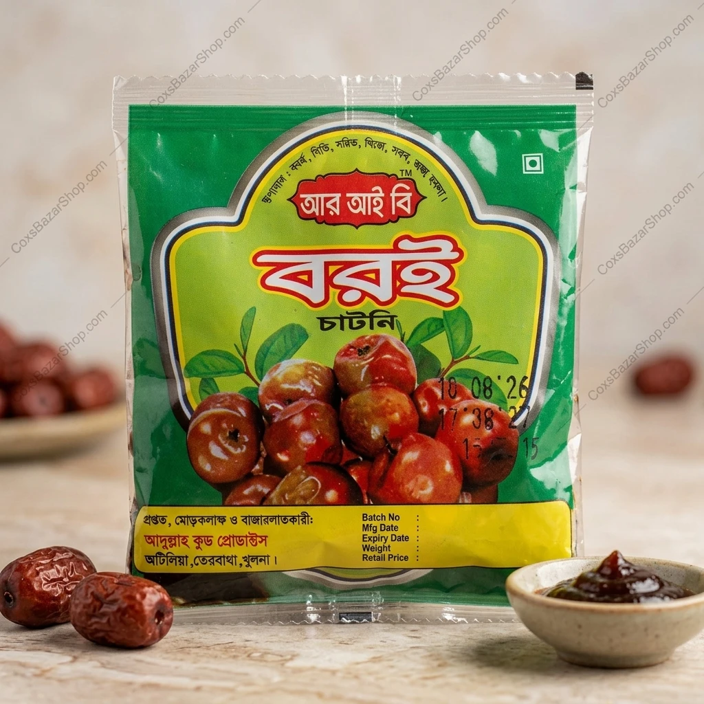 RIB-বরই চাটনী – ১৫ গ্রাম | ২০ প্যাকেট