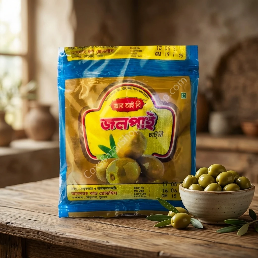 RIB-জলপাই চাটনী – ১৫ গ্রাম | ২০ প্যাকেট