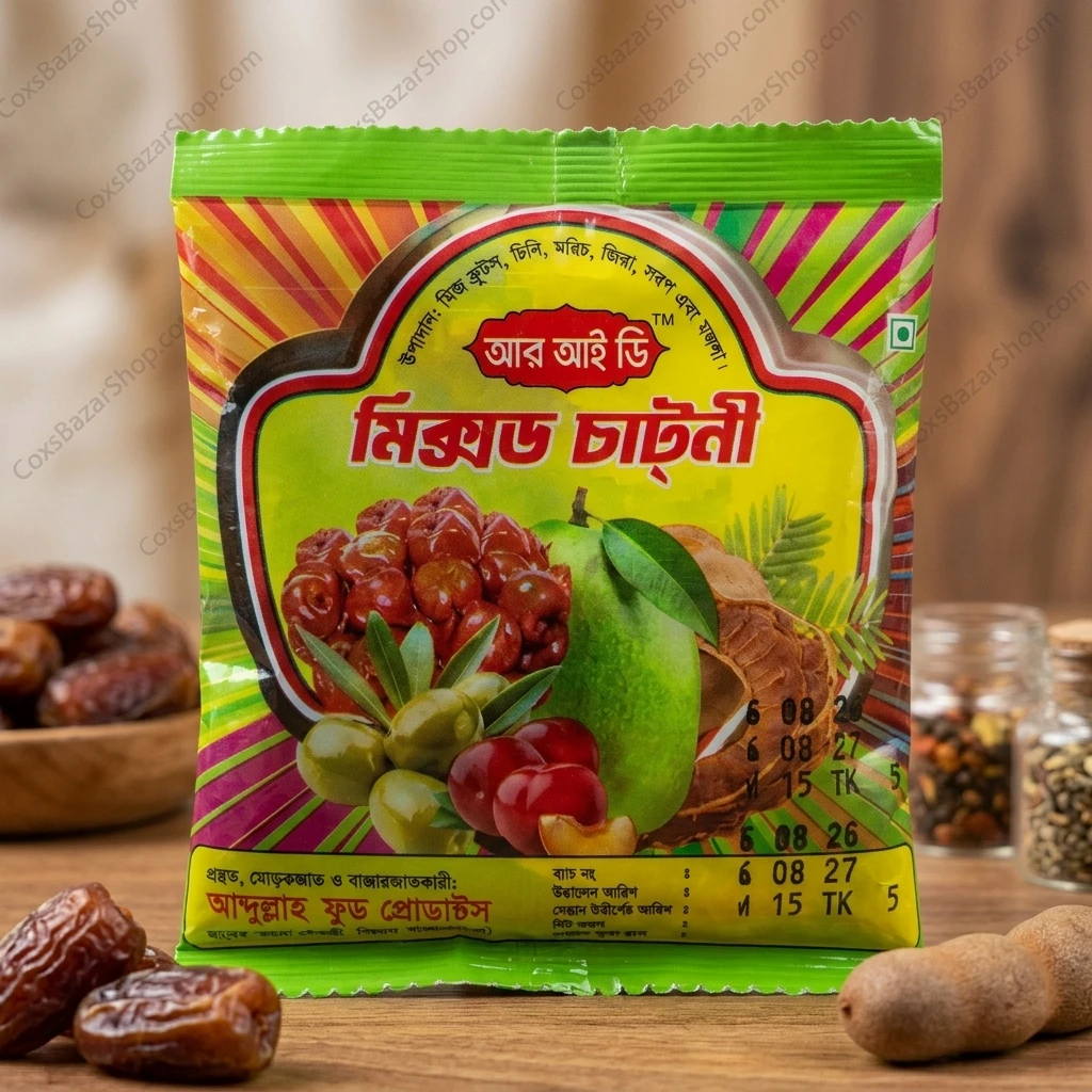 RIB-মিক্সড চাটনী – ১৫ গ্রাম | ২০ প্যাকেট