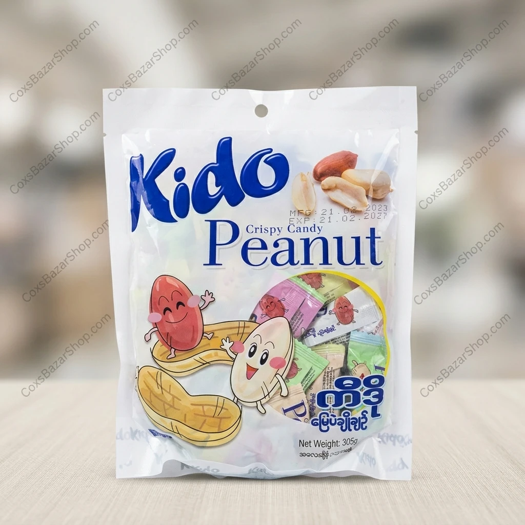 Kido Crispy Candy Peanut - 305gm