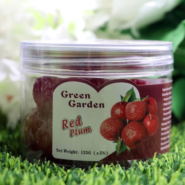 Green Garden Red Plum -China-125g (1)