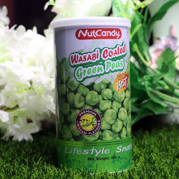 Nut Candy Wasabi Coated Green Peas 180gm (1)