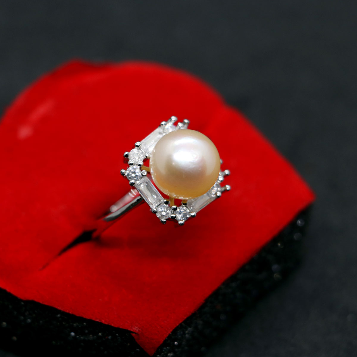 Buy Small Minimal Pearl Ring, Freshwater Pearl Ring, Tarnish-free Wire Ring,  Real Pearl Ring, Dainty Pearl Ring, Dainty Ring, Wire Rings Online in India  - Etsy