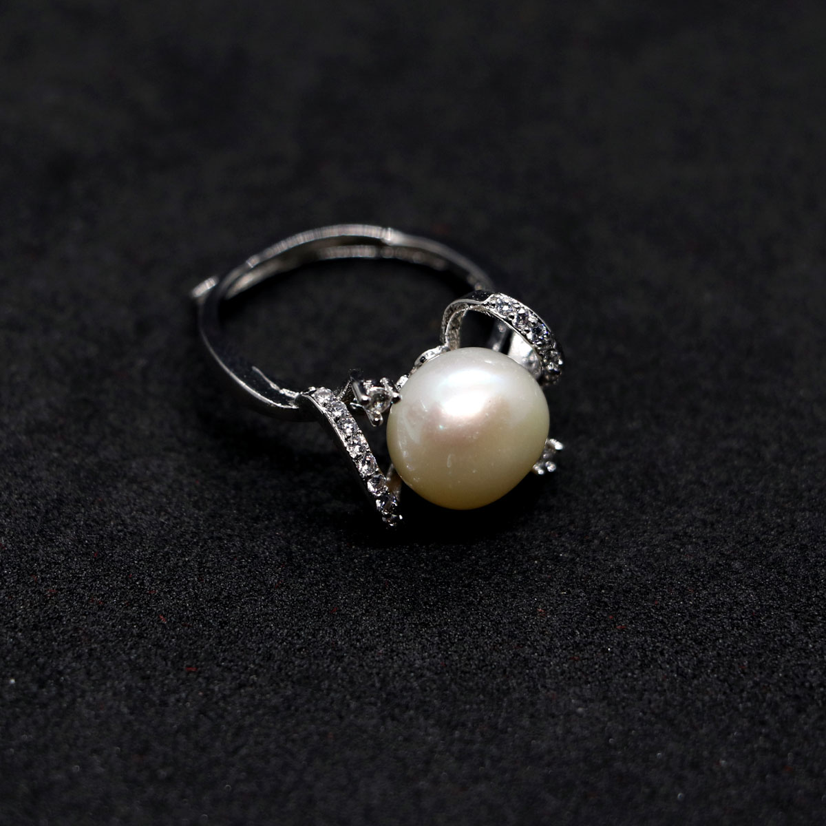 Pearl Ring Certified White Pearl Astrological Gemstone Ring in Starling  Silver Ring for Men and Women - Etsy