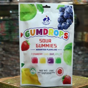 Twinfish Gumdrops Sour Gummies Assorted Flavours 150g